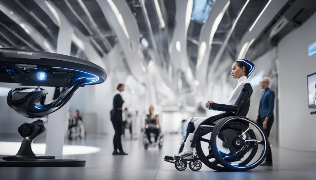 高科技輔助設備與超輕輪椅的結合