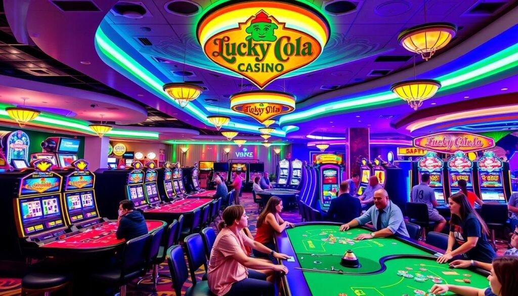 How to deposit money at Lucky Cola Casino