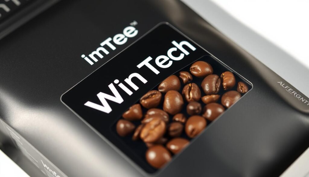 packaging of coffee beans