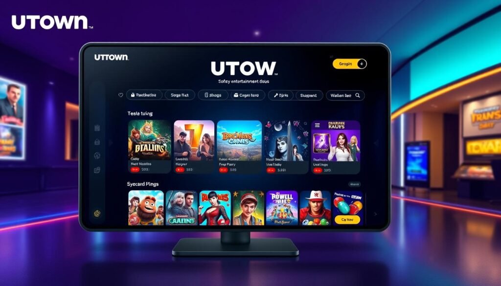 雷神娛樂城介面設計