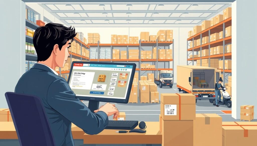 美國代購服務示意圖